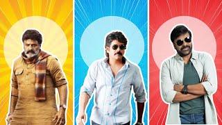Nandamuri Balakrishna VS Nagarjuna VS Chiranjeevi Last 10 Movies Comparison