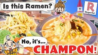 Famous Champon Restaurant in Japan / Ringer Hut / Japanese food