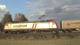 Züge Brühl, 101, ICE, 460, Alpha Trains 145, 146, DB 145, 643, 425, Crossrail 185, Railion 185