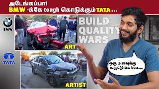 Accident Ideology.. TATA cars have better BUILD quality? TATA vs BMW, TATA vs Suzuki