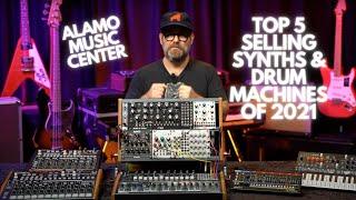 Alamo Music's Top 5 Selling Synth and Drum Machines of 2021