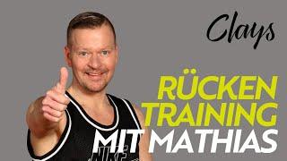 Rückentraining mit Mathias