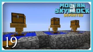 Modern Skyblock 3 Departed | Factory Tech River Grate & Grindstone! | E19 (Modern Skyblock 3 Gated)