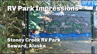 2019 Alaska Road Trip |  Stoney Creek RV Park Seward AK | 61 Day Ultimate Alaska - Fantasy RV Tours