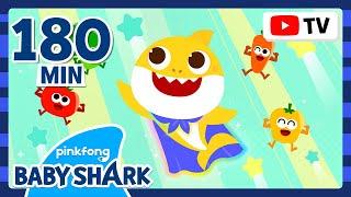 No No Shark Papa, Yes Yes Vegetables! | +Compilation | Baby Shark Songs | Baby Shark Official