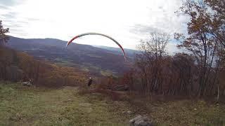 20211116a Tom launching Dickey's Ridge GOPR1507