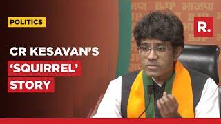 Why CR Kesavan Spoke About A ‘Squirrel’s Contribution’ While Joining BJP