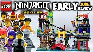 Ninjago City Markets EARLY Review! LEGO Ninjago Dragons Rising Set 71799