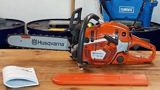 Chainsaw Husqvarna 560XP , AUTOTUNE , Model 2020 , Unboxing , Video Tour