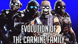 Evolution of The Carmine Family | Gears of War 1-4 (2006-2016) | HD