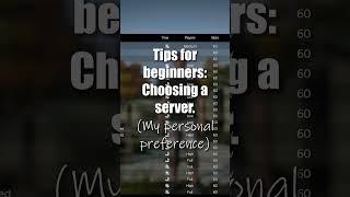 DayZ Beginner Tips: Choosing a server.