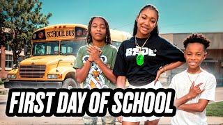 FIRST DAY OF SCHOOL WITH THE LEE FAM ️ AHVI IS IN HIGH SCHOOL