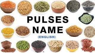 Pulses name in English / pulses name /learn pulses name