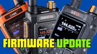 Firmware Update: Vero VR-N76, Radioddity GA-5WB, Btech UV-Pro