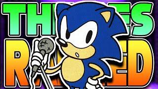 Ranking EVERY Sonic Main Vocal Theme