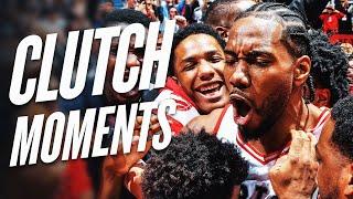 Kawhi Leonard's Most Clutch Moments!