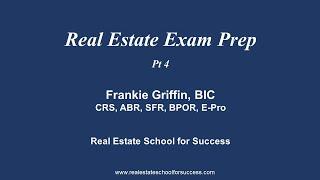 Real Estate Exam Practice Questions, Part 4