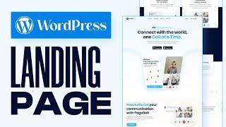 How to Create a LANDING PAGE in WordPress (2025) Quick & Easy