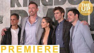 Kingdom of the Planet of the Apes premiere arrivals Freya Allan Kevin Durand Owen Teague Andy Serkis