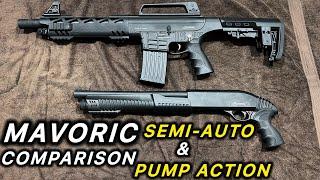 MAVORIC PUMP ACTION vs SEMI AUTO - Junaid Haider | Haider Arms |