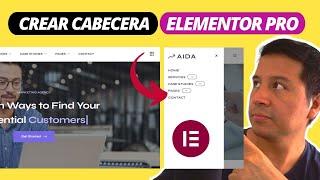 Cómo crear una cabecera con Elementor Pro: Guía Paso a Paso