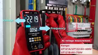 Introducing the UT121 Series Multimeters: Large Screen, Ultra-Thin & Powerful!