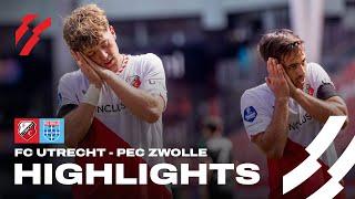 FC Utrecht begint seizoen met DRIEPUNTER tegen PEC Zwolle!  | HIGHLIGHTS