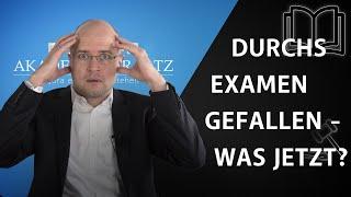 Jura Examen durchgefallen! Was jetzt?