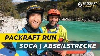 Packraft Whitewater Action Run Soca - Abseilstrecke (Otona – Kobarid) 