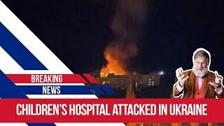 Putin's attack, last night, on civilian hospitals in Ukraine