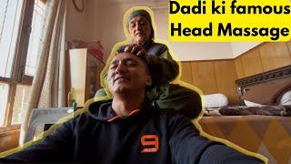 Dadi ne aaj bade time kari apni famous Head Massage  Akshay bhai on Daddy duty 