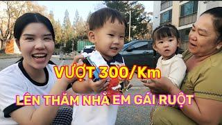 76 HÀNH TRÌNH ĐI GẦN 300Km THĂM NHÀ EM GÁI RUỘT.