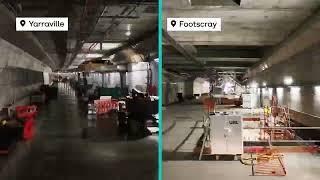 First look of the West Gate Tunnels