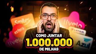 PRA QUE JUNTAR 1 MILHÃO DE MILHAS AÉREAS!?!? 