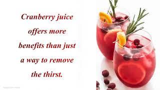 Health Benefits of Cranberry Juice | iveals #cranberry #health #healthyfood #iveals