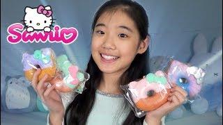 HELLO KITTY DONUT SQUISHY COLLECTION! | CuteFads