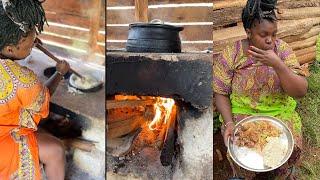 Cook with me Africa’s Most Popular common Traditional Village food