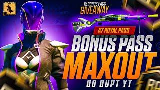 Bouns Pass A7 Opening - Bonus Pass Giveaway - Bonus Pass A7 Pubg - Pubg Mobile