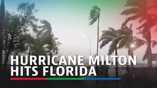 Monster Hurricane Milton makes landfall, walloping coast of Florida