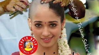 Tamannah Bhatia Temple Bald Headshave Fantasy Imaginary Story