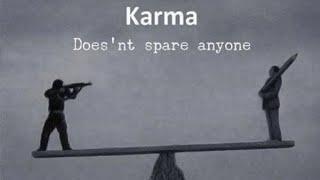 NARCISSISTS KARMA