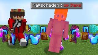 Minecraft Verfolgung, aber bei FALLSCHADEN bekomme ICH OP ITEMS