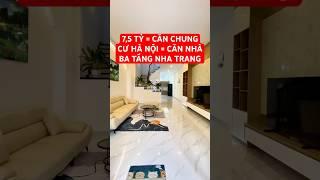 Nhà khu đô thị Nha Trang bằng căn chung cư Hà Nội