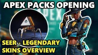 Apex Packs Opening - Apex Legends Season 10 - Seer - Legendary skins overview