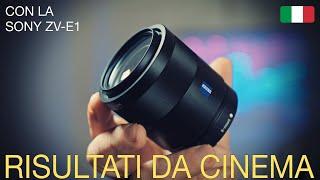 Sony Zeiss 55mm F/1.8 con Sony ZV-E1: Ed È Subito Cinema!