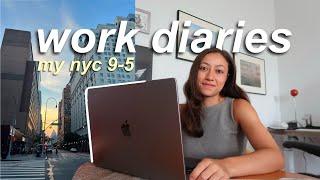 work week in my life! my 9-5 in nyc