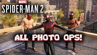 MARVEL SPIDERMAN 2 | ALL PHOTO OPS