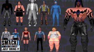 11 Scary and Amazing CAWs For WWF SmackDown! Just Bring It