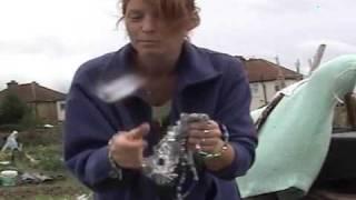 Making a scarecrow - Claire's allotment part 84