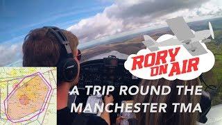 Manchester Airport Control Zone lap | ATC Audio